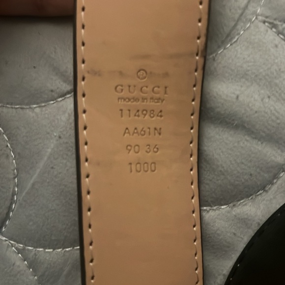 Leather belt Gucci - Picture 3 of 4